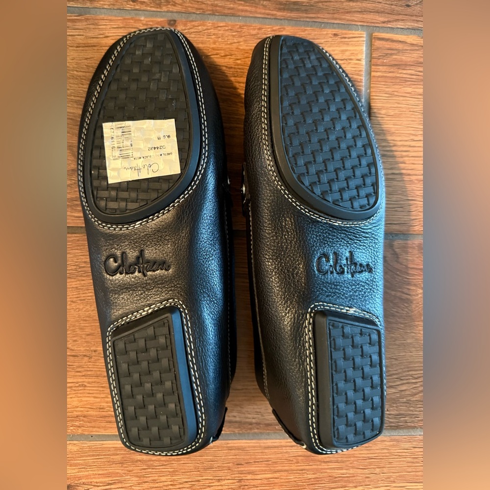 NIB Cole Haan Ladies Driver Loafers in Black - Picture 3 of 4